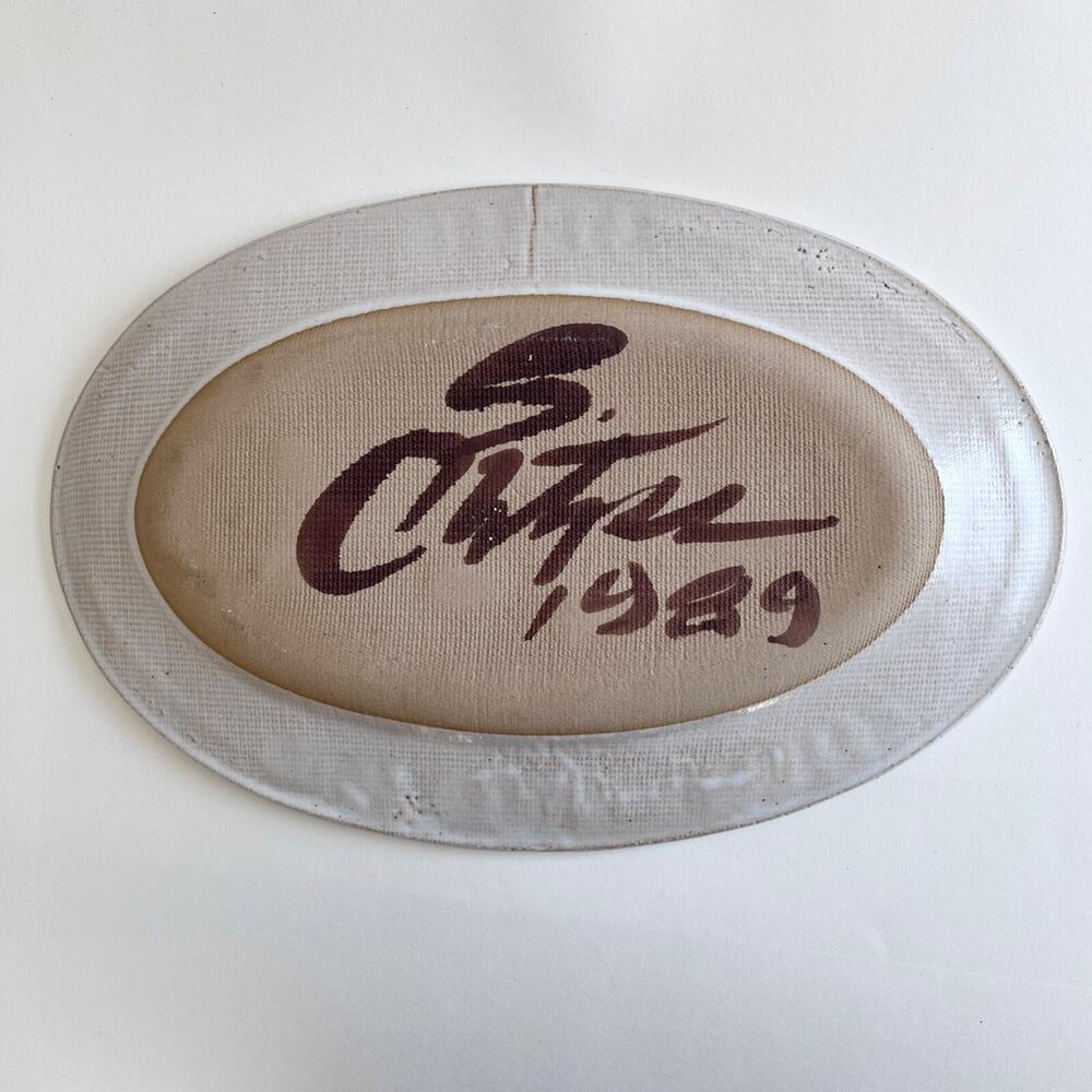 Sally Christopher Pike Place Market Seattle Fish Platter Studio Pottery 1989 - Picture 2 of 8